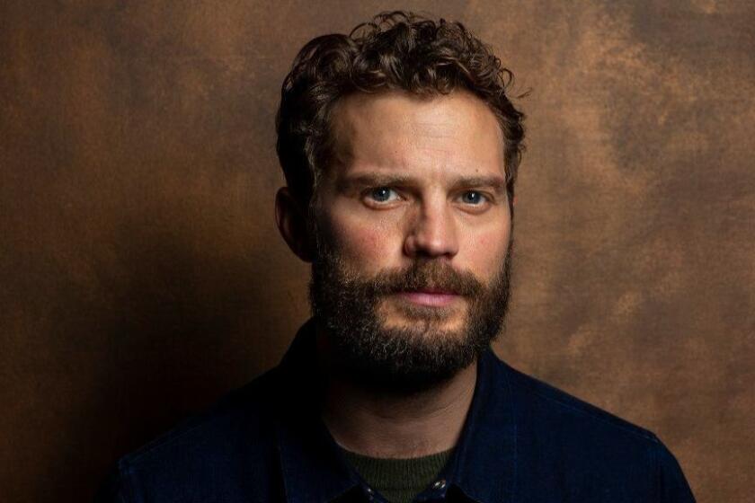 TORONTO, ONT., CA -- SEPTEMBER 11, 2018-- Actor Jamie Dornan, from the film "A Private War," photographed in the L.A. Times Photo and Video Studio at the 2018 Toronto International Film Festival, in Toronto, Ont., Canada on September 11, 2018 (Jay L. Clendenin / Los Angeles Times)