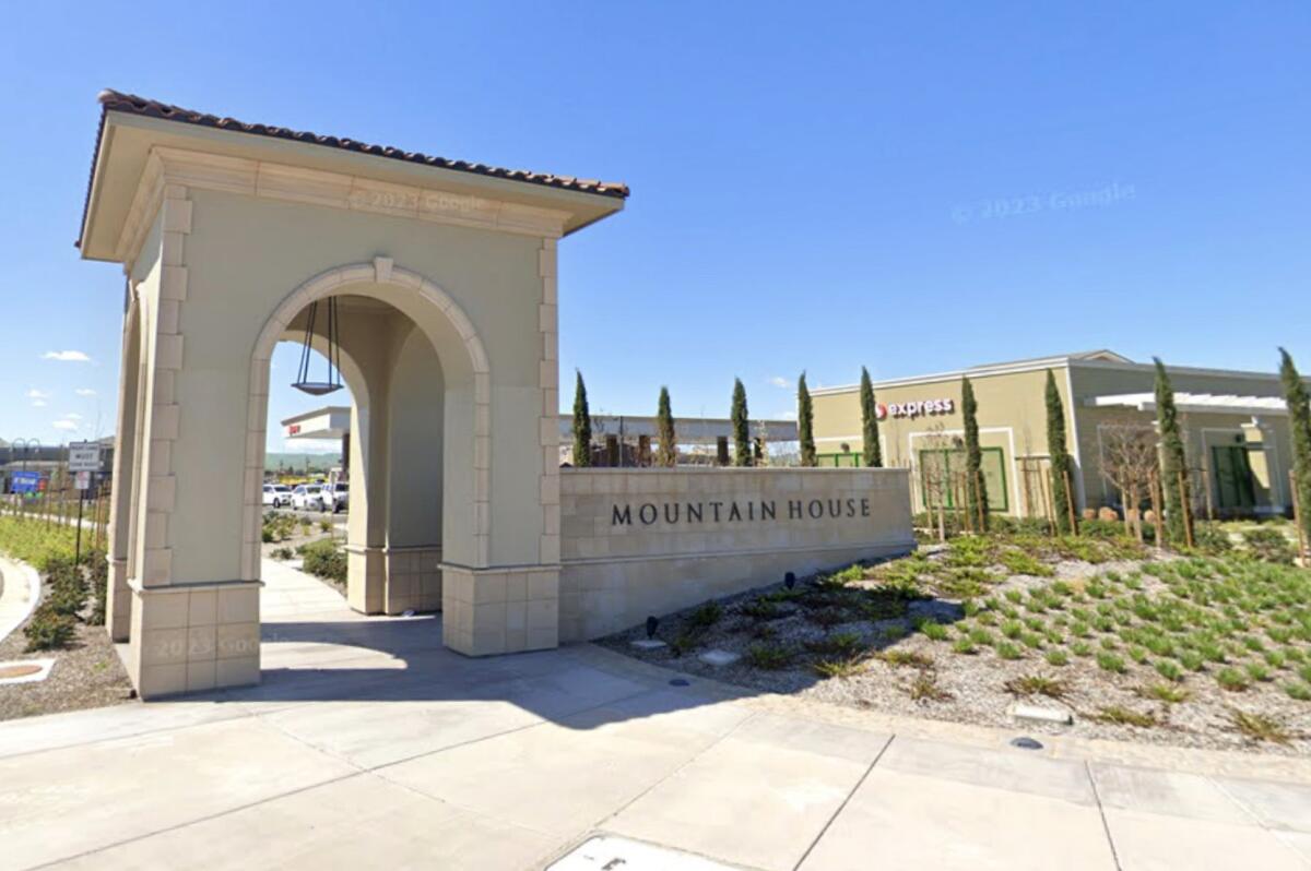 The community of Mountain House in Tracy, Calif.