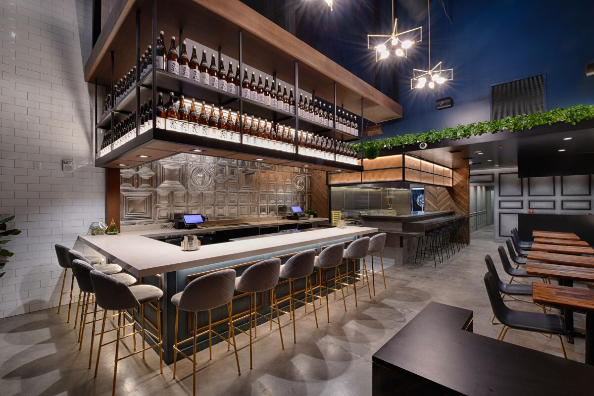 Architectural image of interior view of the Carlsbad location.