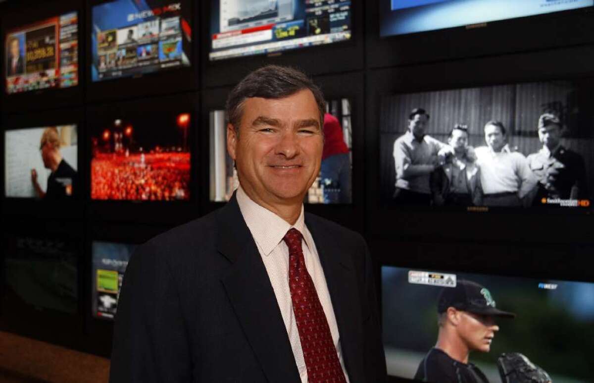 DirecTV CEO Mike White is frustrated by the TV impasse regarding Dodgers games.