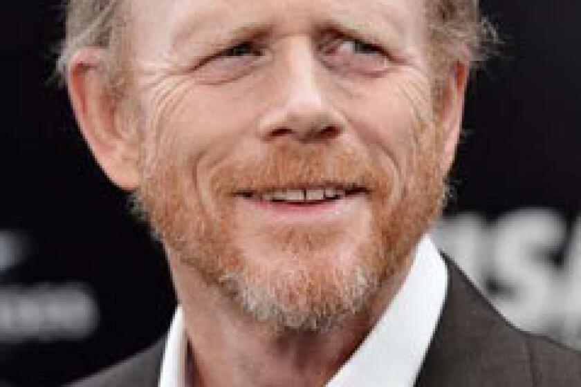 Ron Howard attends the premiere of "The Dark Knight Rises" in New York on Friday.