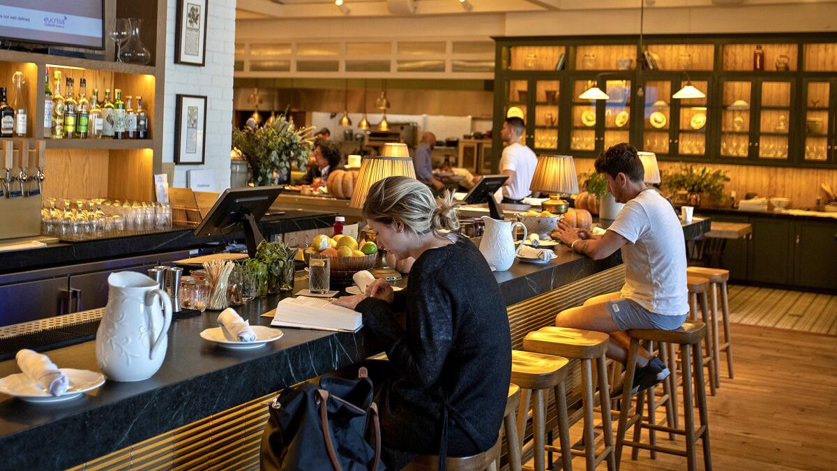 The Farmhouse is one of the new restaurants at the redesigned Beverly Center.