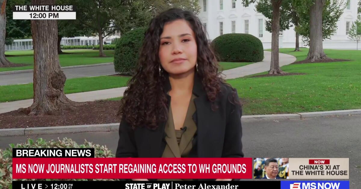 CNN, MS NOW and Politico return to White House after judge lifts Trump ...