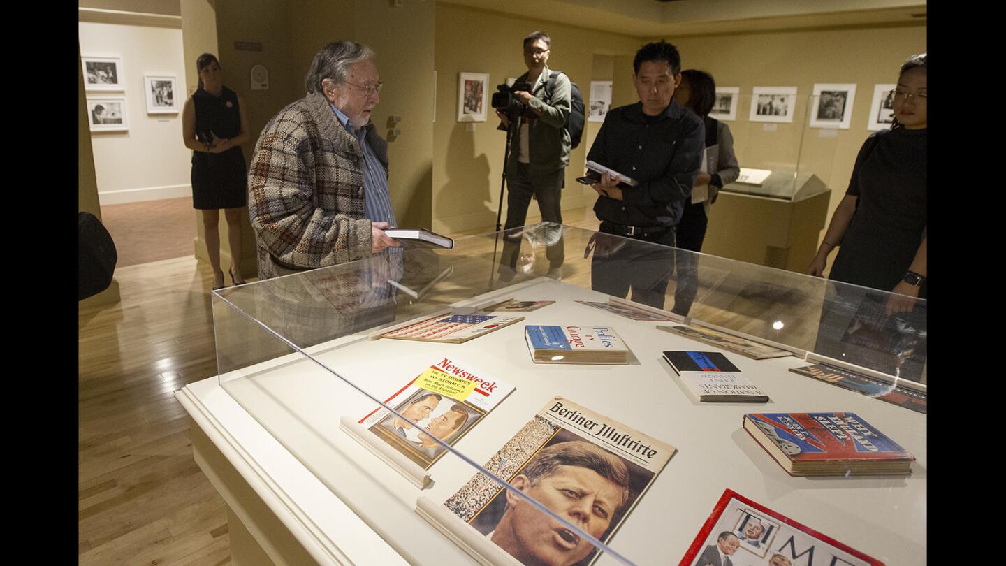 "American Visionary: John F. Kennedy’s Life and Times" on exhibit at Bowers Museum