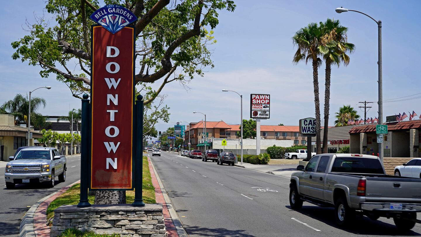 Bell Gardens has a population of almost 43,000 in just a few square miles.