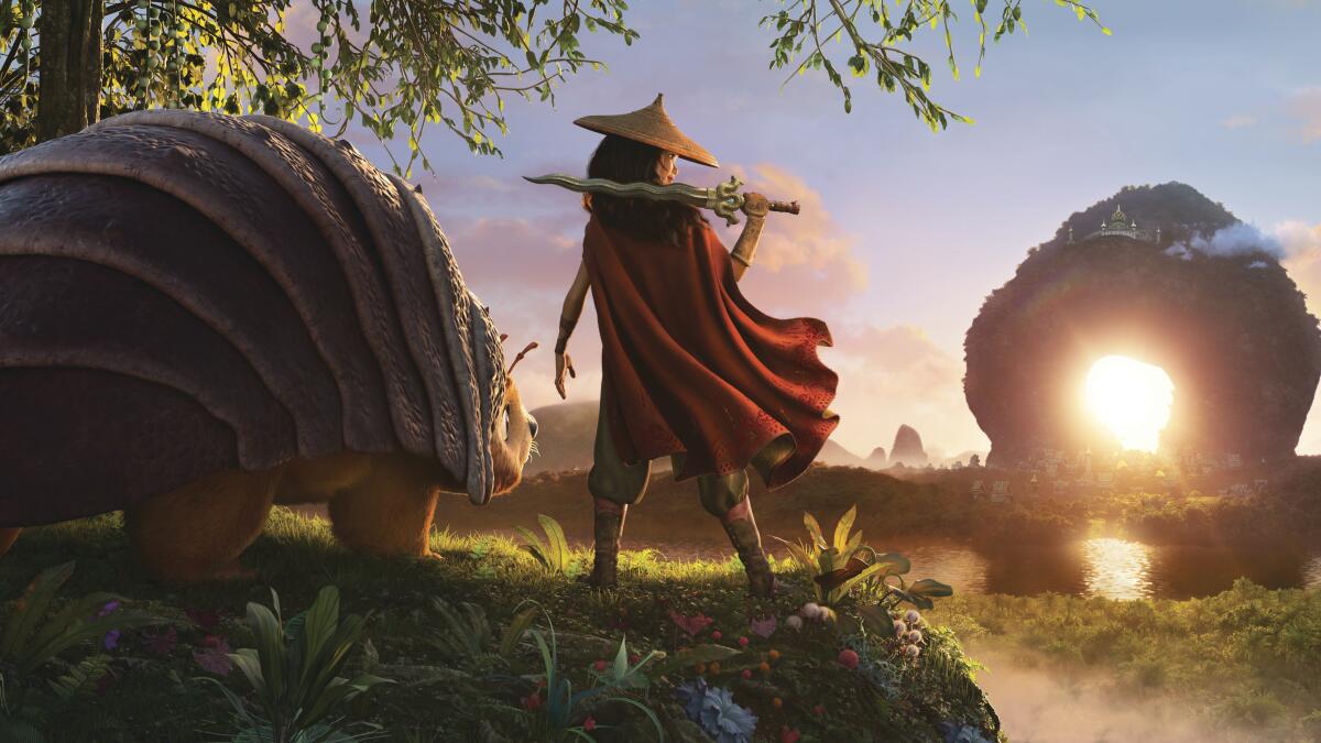 Raya and the Last Dragon trailer reveals Disney movie's con-baby