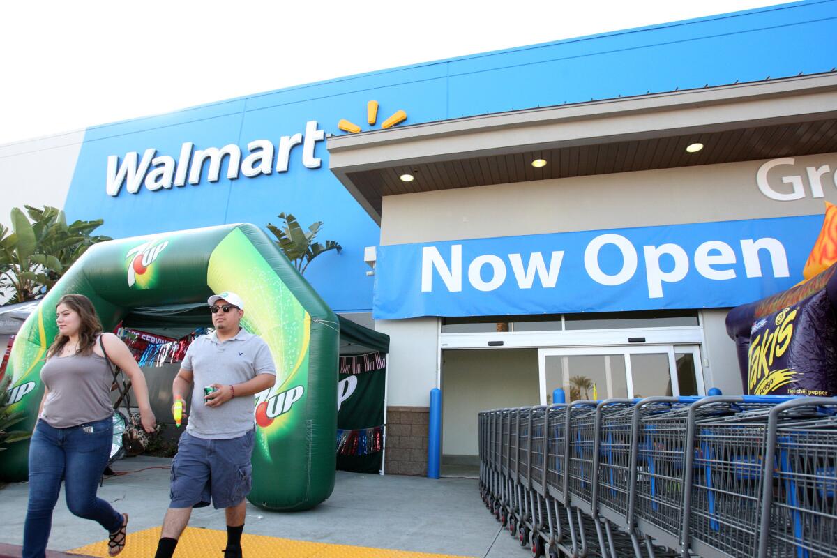 The new Walmart Supercenter on N. Victory Place in Burbank held its grand opening on Wednesday, June 22, 2016.