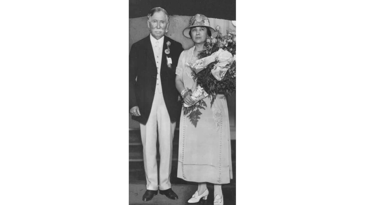 Edward L. Doheny and his wife Estelle in 1926.
