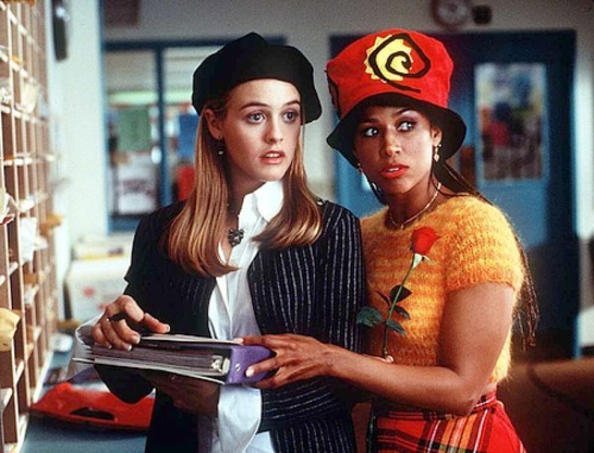 Stacey Dash and Alicia Silverstone in the film "Clueless."  
