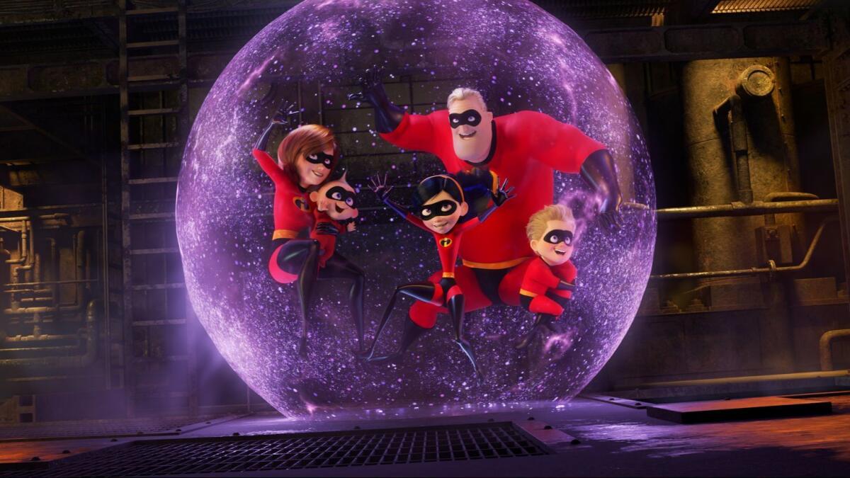 A scene from "Incredibles 2."