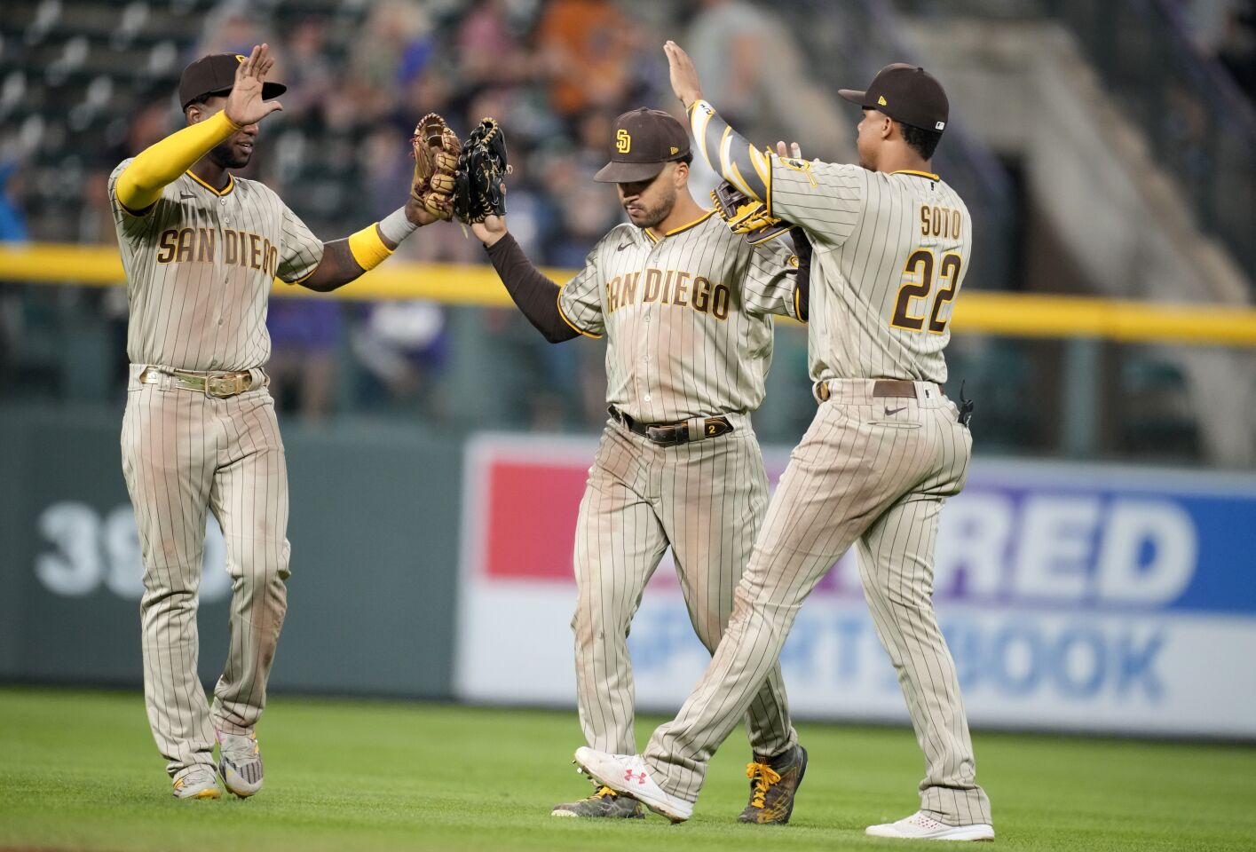 San Diego Padres (85-68, 2nd in NL West)The Padres enter the week with their Magic Number sitting at six. They’ve built a 1½-game lead on the No. 6 Phillies and a three-game lead on the Brewers, who would miss the playoffs if the season ended today. The Padres have been outscored 100-41 in losing 12 of 16 so far to the Dodgers.