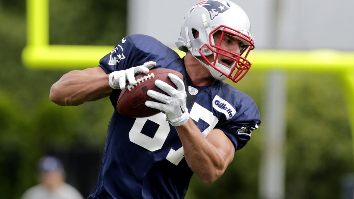 New England Patriots tight end, former Arizona star Rob Gronkowski