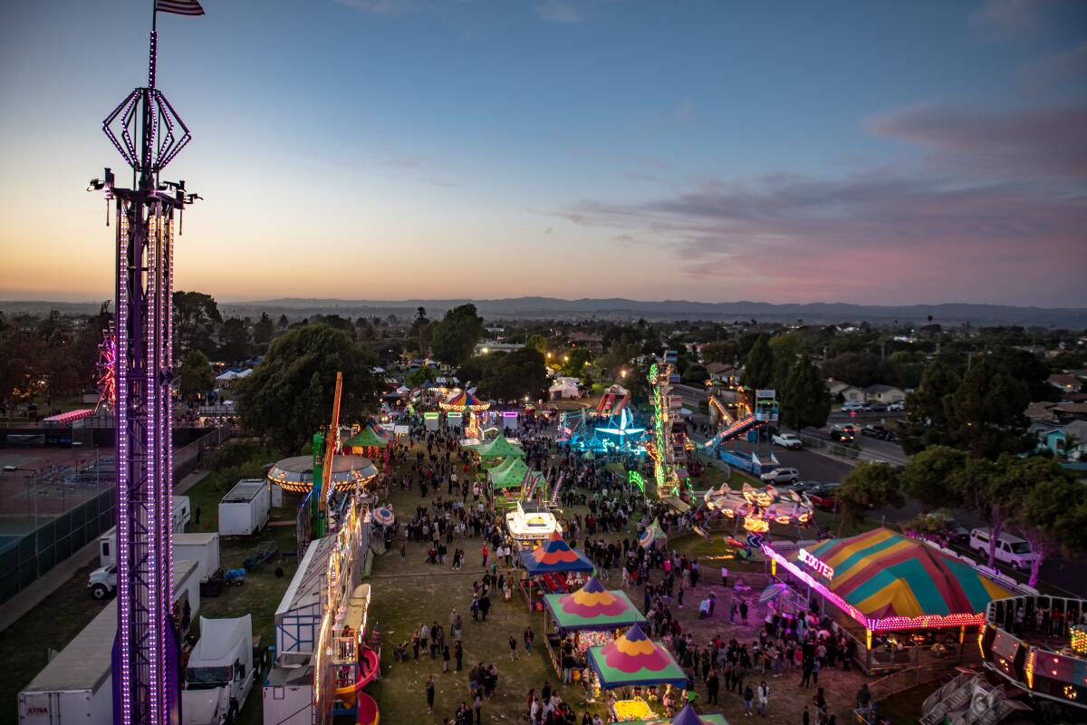 The Lompoc Flower Festival is an annual ritual in Santa Barbara County.