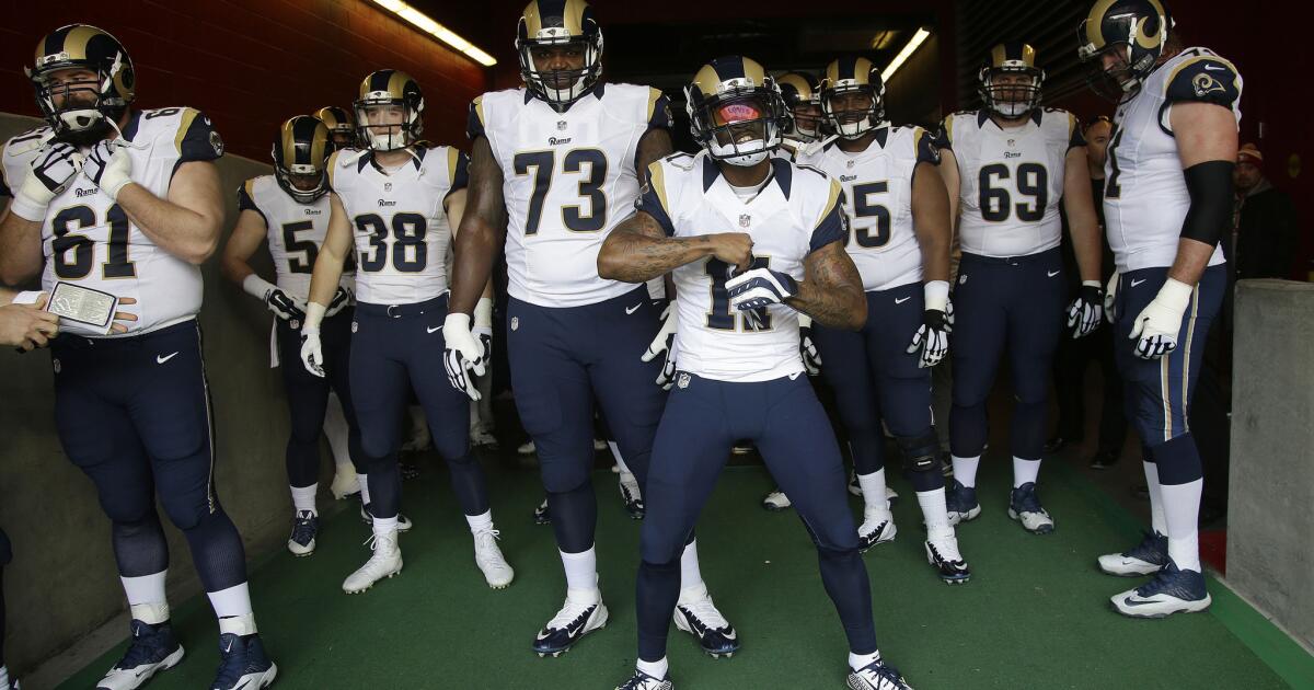 Uni Watch - St. Louis Rams executive hints new uniforms could be