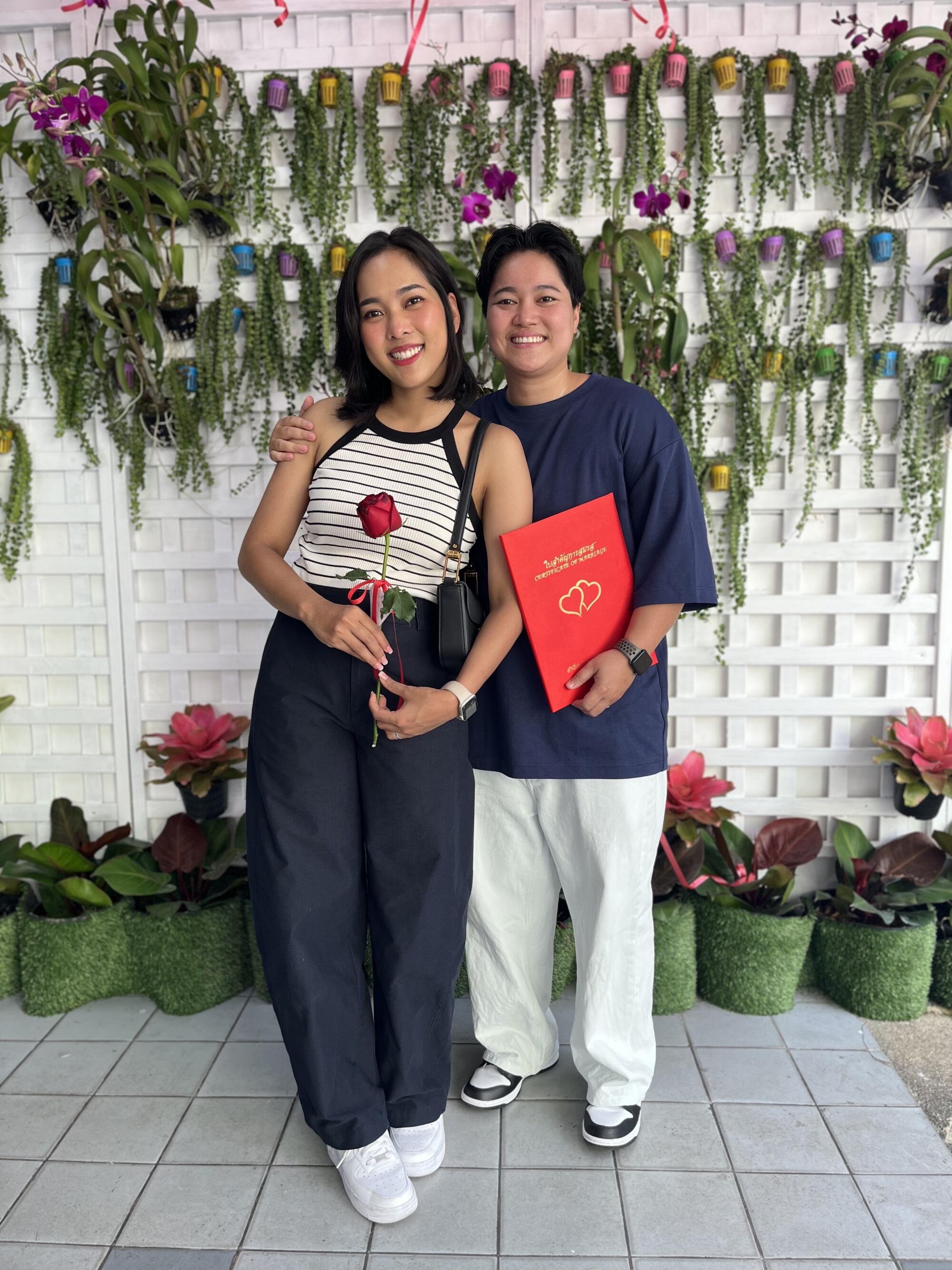 Mayuree and Nitchakan Muangjareun
