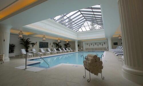 Indoor pool at the Four Seasons in Westlake Village