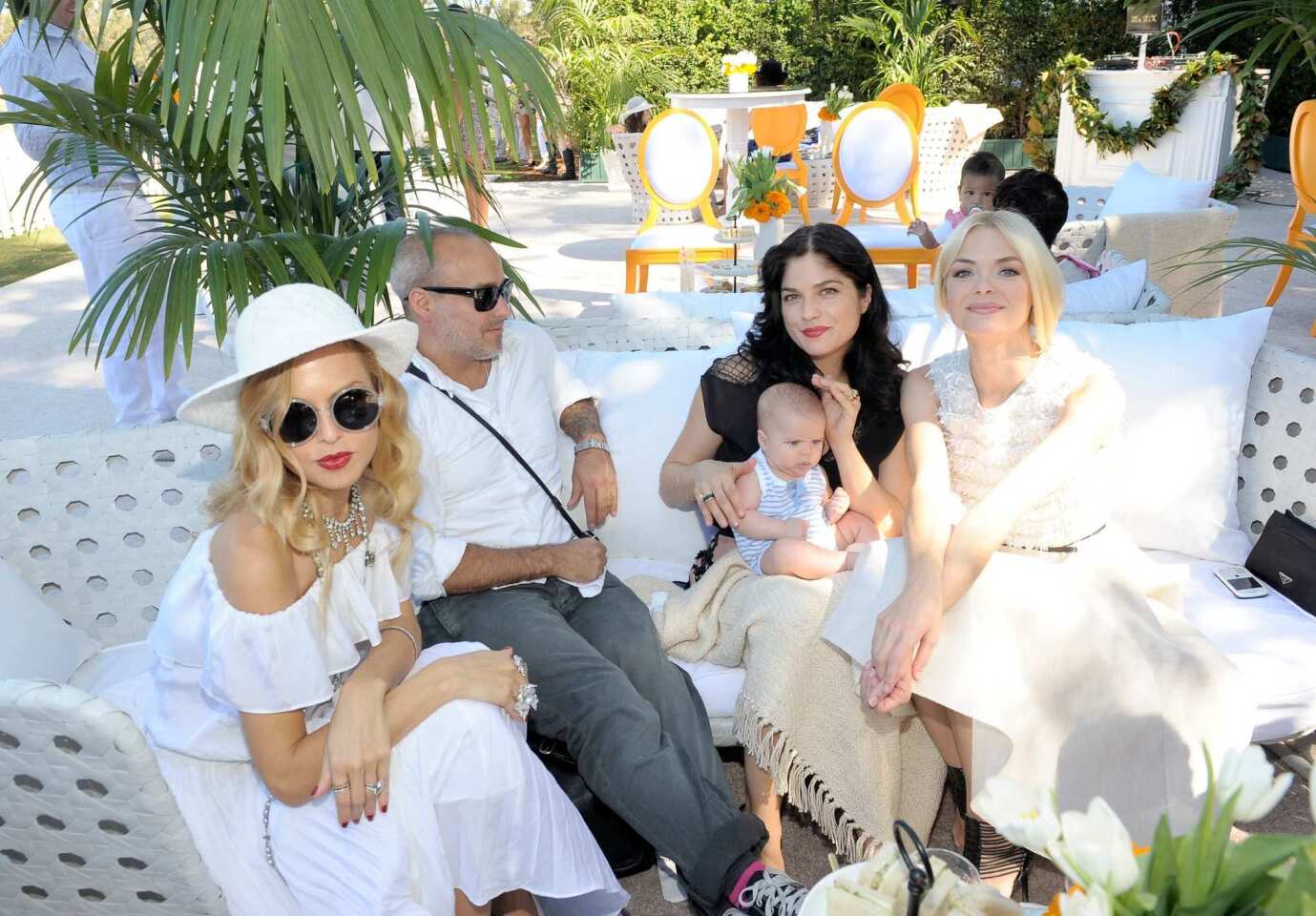 Rachel Zoe and Baby Skyler Do All White at the LA Veuve Clicquot Polo  Classic – The Hollywood Reporter