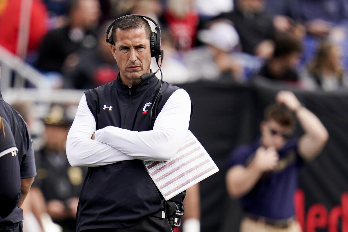 Cincinnati Coach Luke Fickell on the College Football Playoff