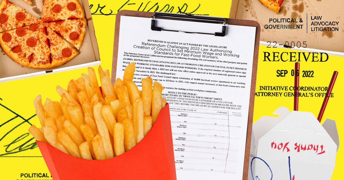 Inside fast food's push against California's AB 257, higher pay - Los Angeles Times