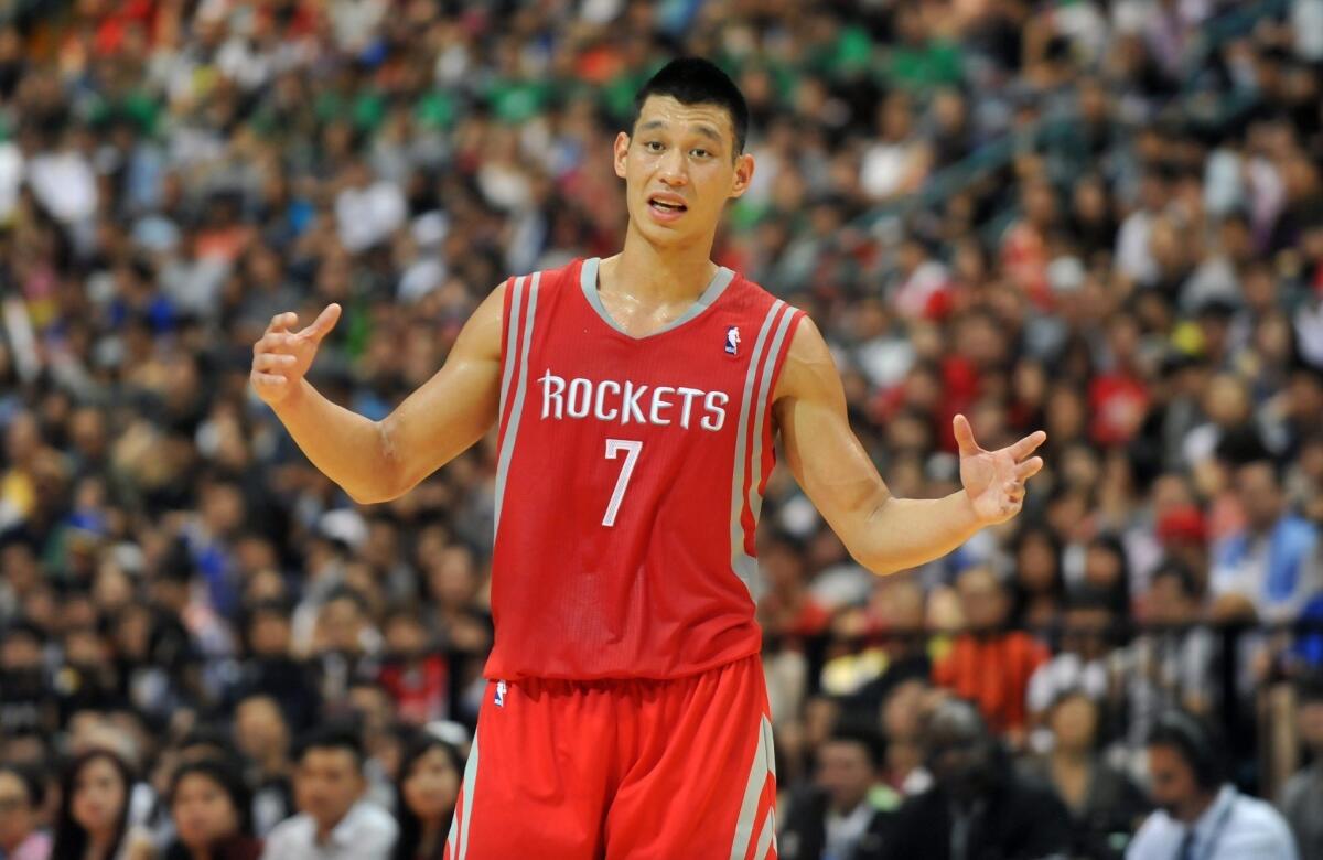 It appears Jeremy Lin won't be Houston's sole starting point guard.