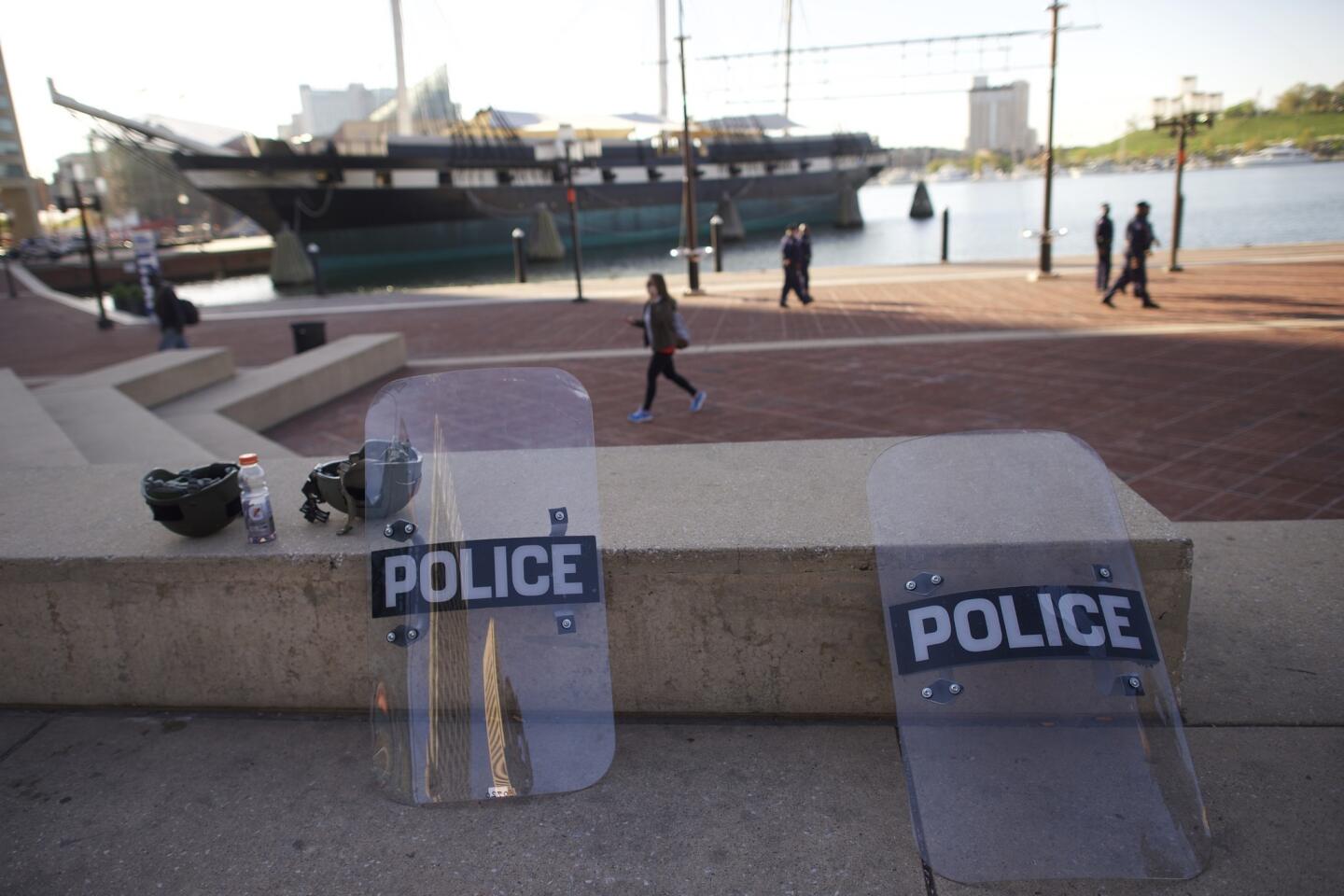Tensions In Baltimore Continue To Simmer After Days Of Riots And Protests Over Death Of Freddie Gray
