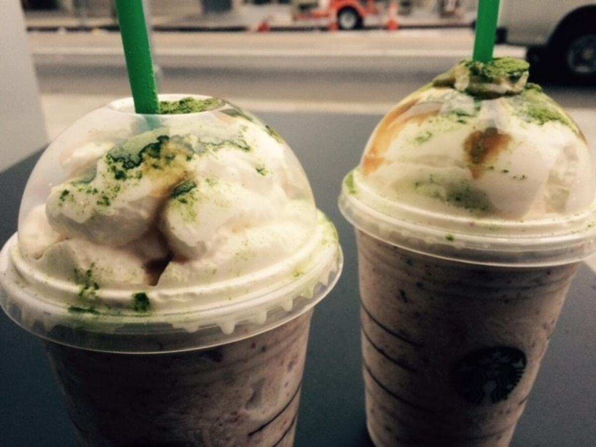 The fruitcake frappuccino. Like socks in a cup.