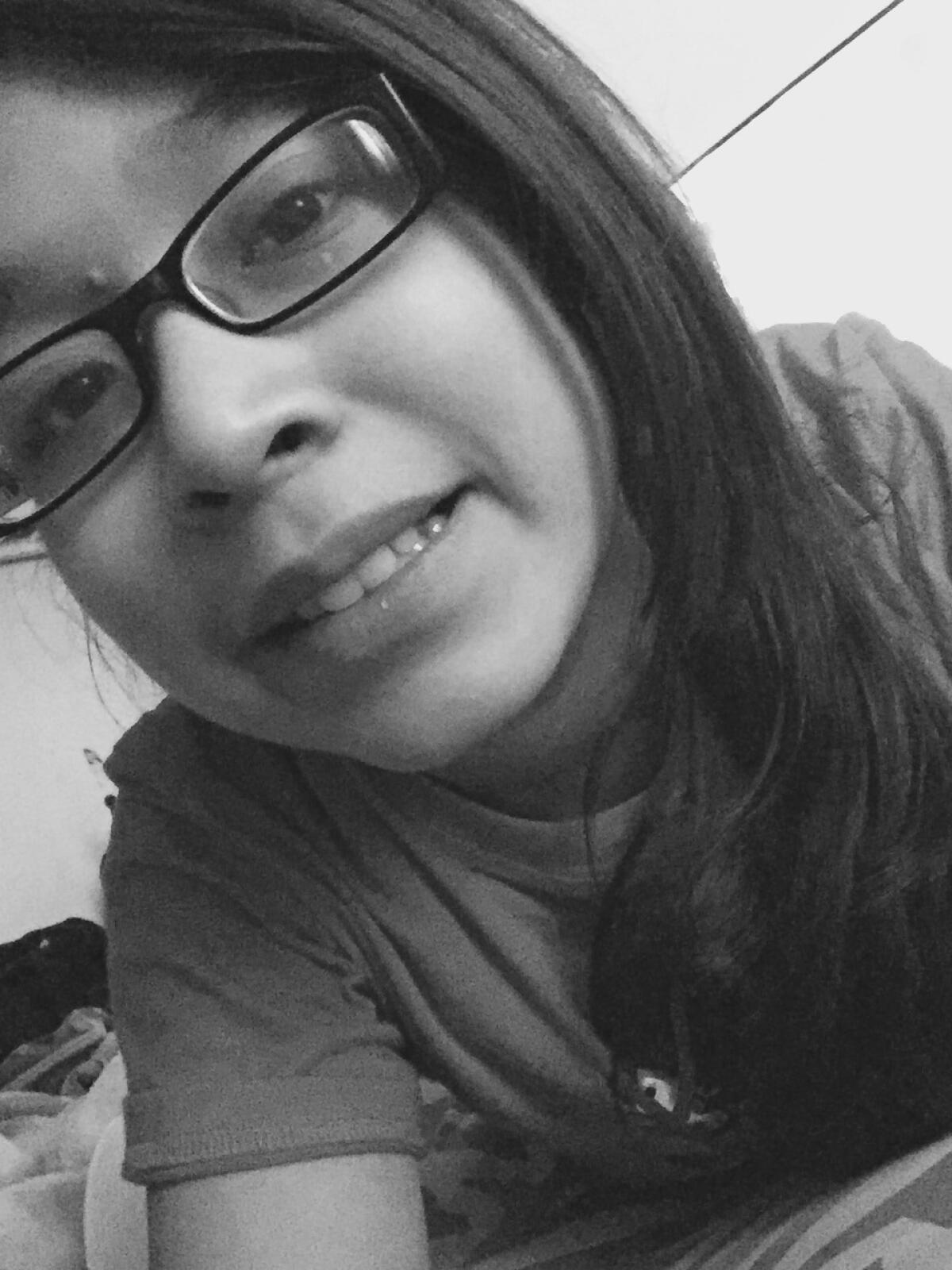 A selfie of Henny Scott, a 14-year-old Indigenous girl who went missing in 2018.