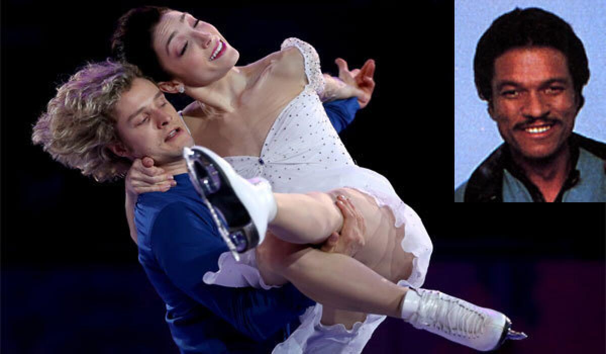 Olympic ice dancers Charlie White and Meryl Davis will face off against each other -- and Billy Dee Williams -- on Season 18 of "Dancing With the Stars."
