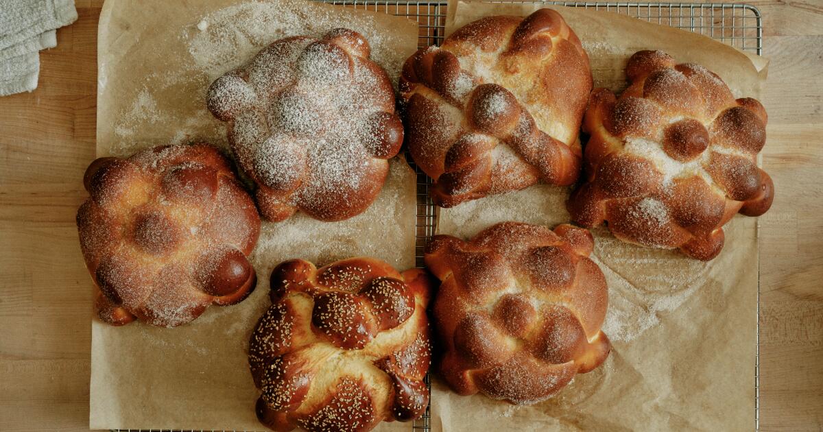 A lesson in pan de muerto, by the baker reimagining Mexican pastries