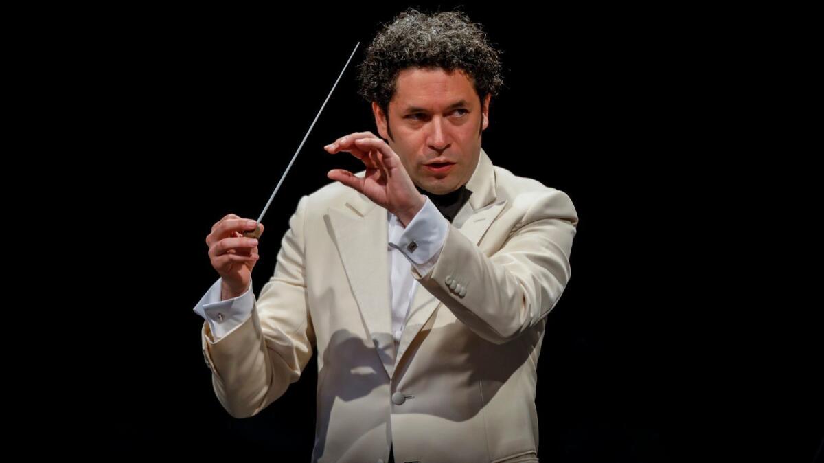 Gustavo Dudamel and the LA Phil will open a new season at Walt Disney Concert Hall with a gala concert on Tuesday.