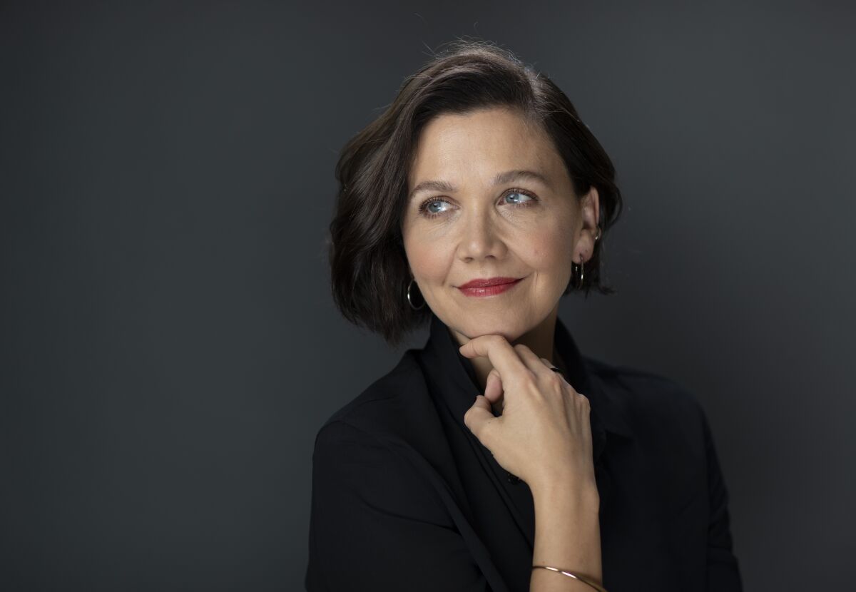 A portrait of Maggie Gyllenhaal.
