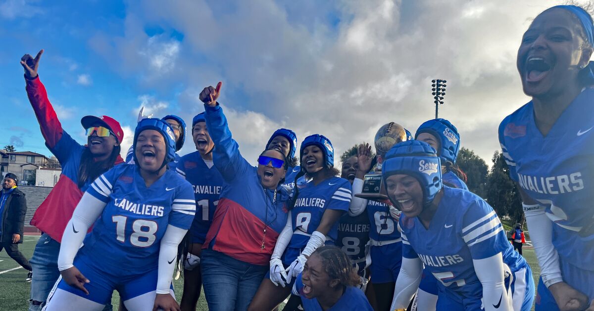 Gardena Serra’s ‘League of Champions’ win previews excitement for girls’ flag football