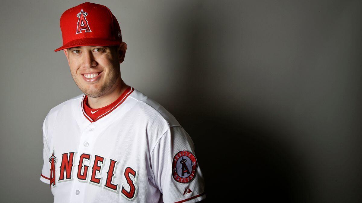 First baseman C.J. Cron must compete for a spot on the Angels roster this season.