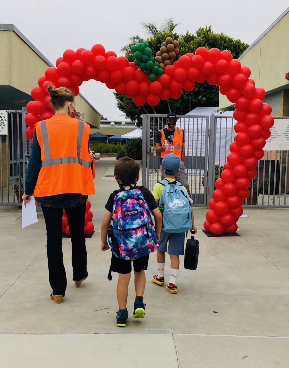 Capri students went back to school on Monday, Sept. 21.