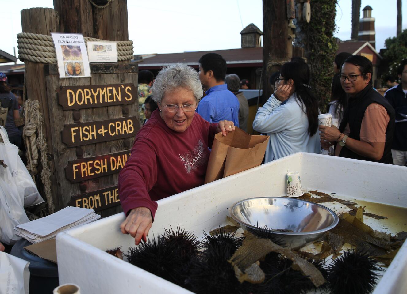 Dory Fleet fish market