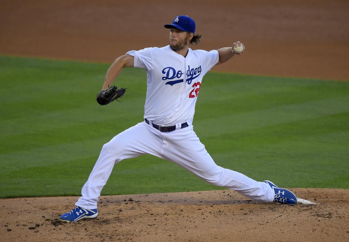 Clayton Kershaw is suddenly the only pitcher in the Dodger rotation who scares opponents.