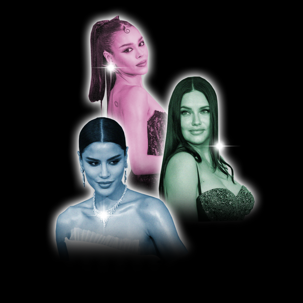 Collage of Adriana Lima, Ariadna Gutiérrez-Arévalo and Danna Paola