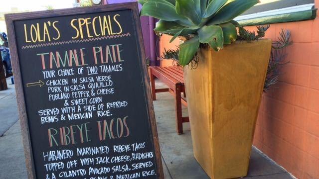 The daily specials are always a good bet at Lola's.