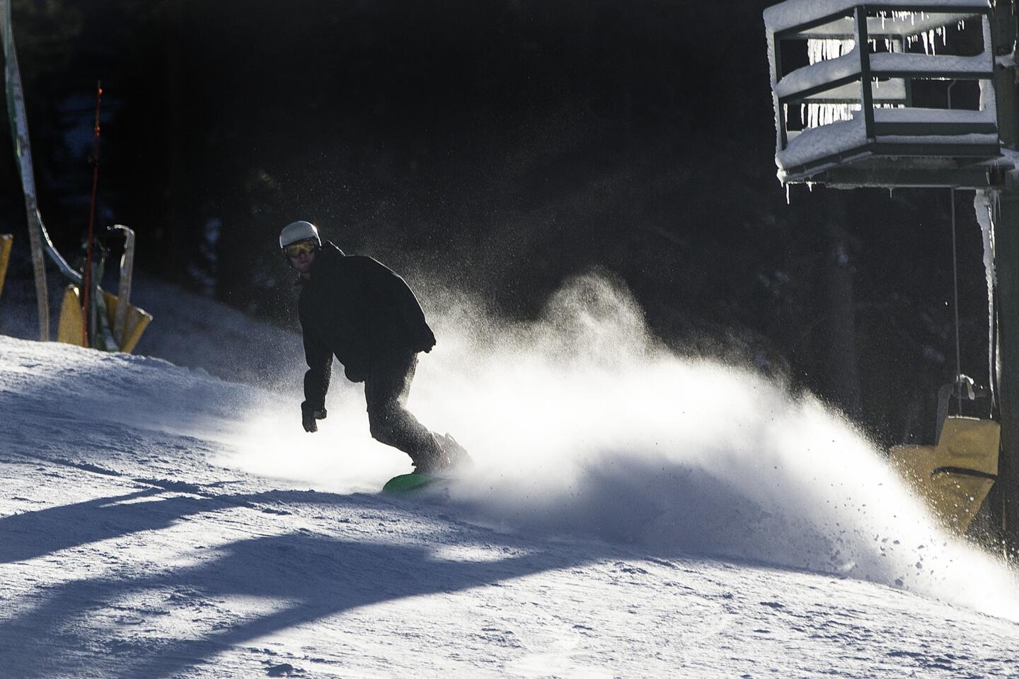 Cold front is good for ski resorts