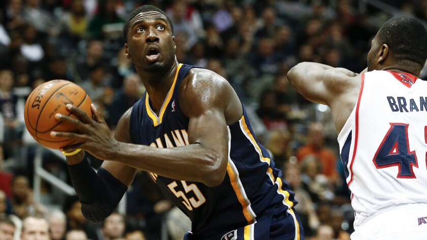 Center Roy Hibbert became available in a trade this off-season when the Pacers decided to play an up-tempo game instead of the half-court oriented basketball they had featured.