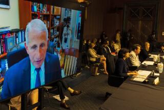 Dr. Anthony Fauci, Director of the National Institute of Allergy and Infectious Diseases, testifies virtually during a Senate Health, Education, Labor, and Pensions Committee hearing to examine an update on the ongoing Federal response to COVID-19, Thursday, June 16, 2022, on Capitol Hill in Washington. (AP Photo/Manuel Balce Ceneta)