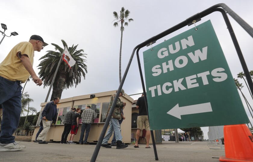 California lawmaker who once set sights on ending gun shows at O.C