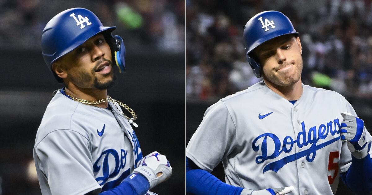 Hernández: Playoff implosion of Mookie Betts and Freddie Freeman a bad omen for Dodgers’ future