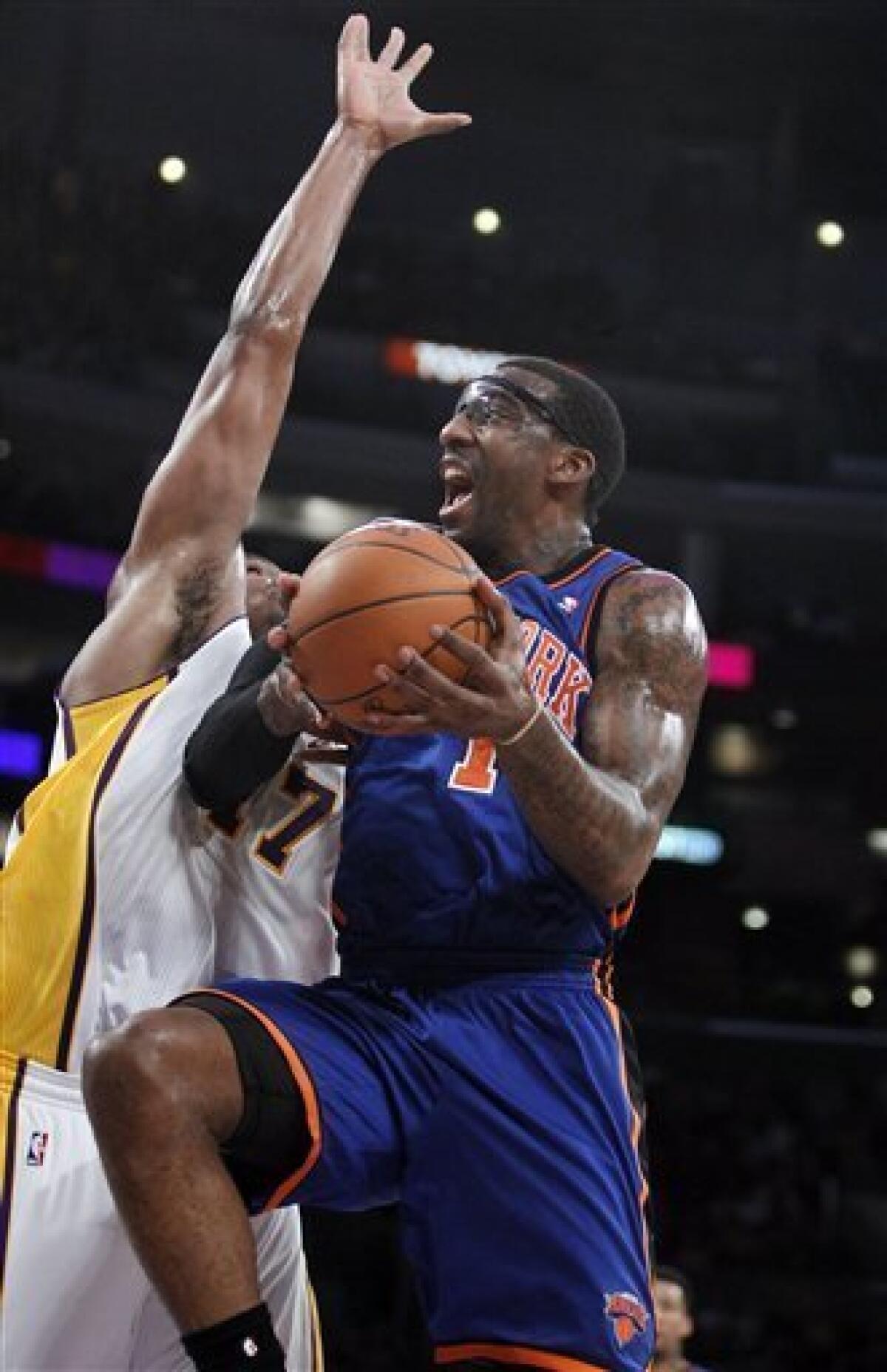 Stoudemire pours in 39 and Knicks top Clippers for three-game road win  streak, 124-115 