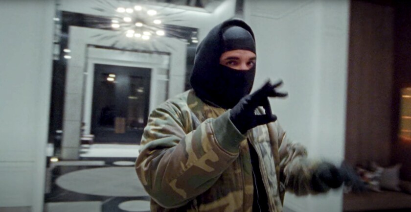 In his "Toosie Slide" video, Drake roams his colossal Toronto home wearing gloves, a mask and the unworried expression of a man who expects to ride out quarantine in splendor.