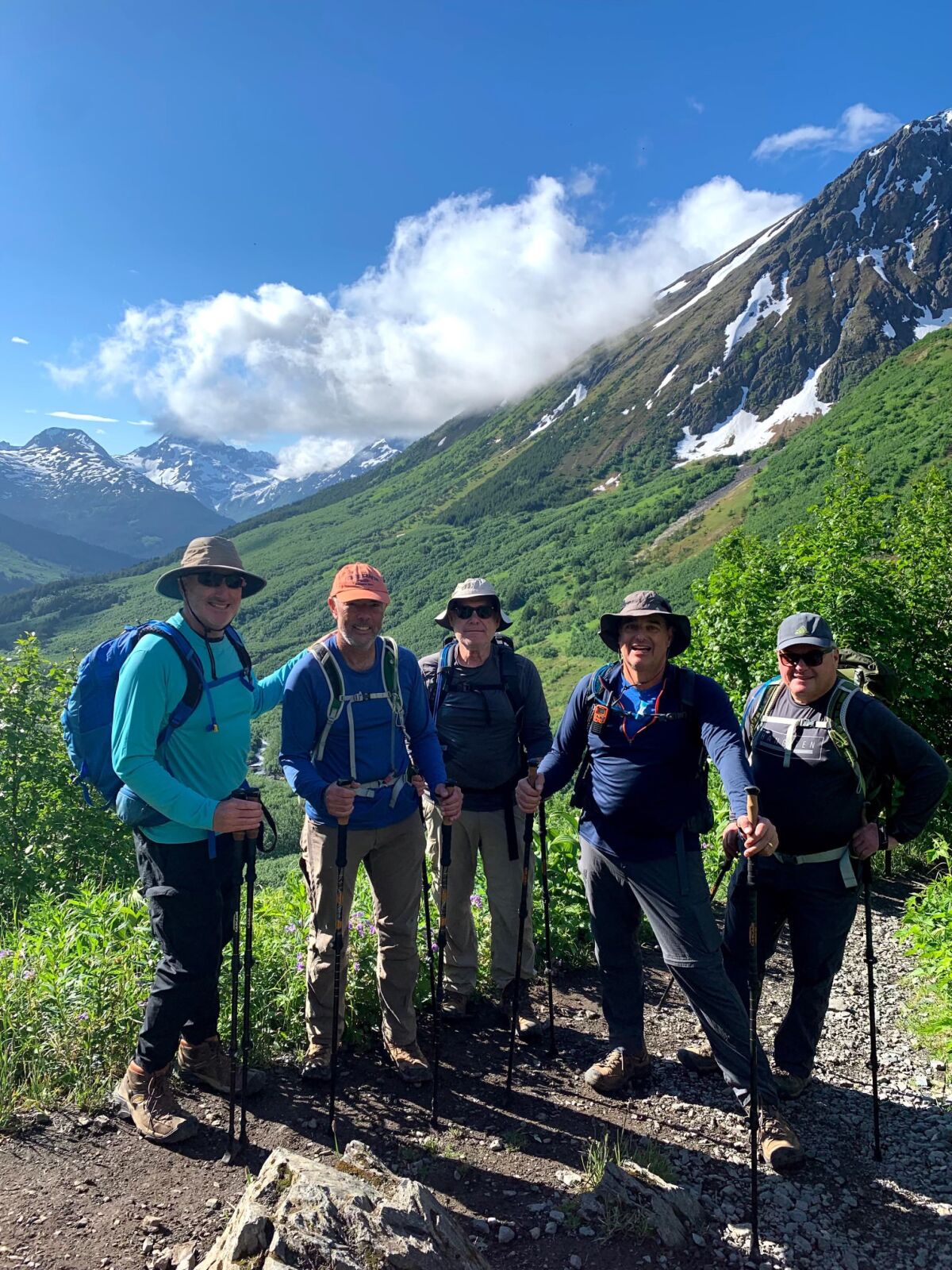 Ron Lazarus hike