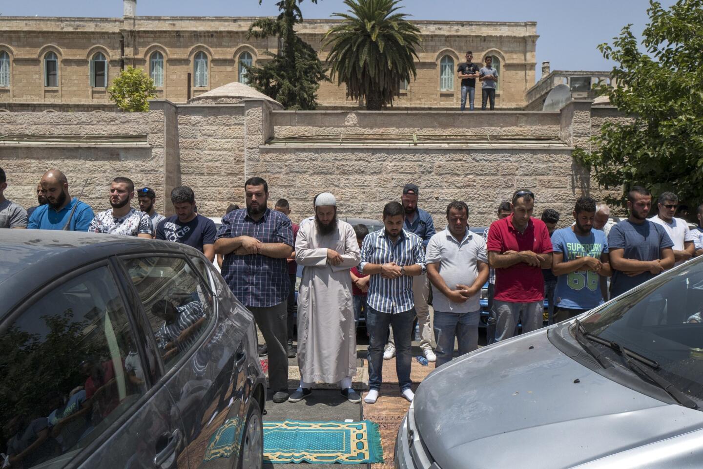 Israel removes metal detectors at entrance to Al Aqsa Mosque in Jerusalem Old City
