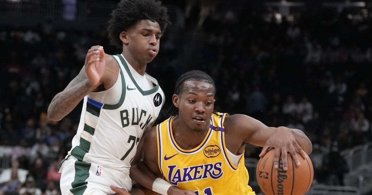 Quincy Olivari'nin kendisini Lakers ülkesine tanıtmanın kazanan yolu