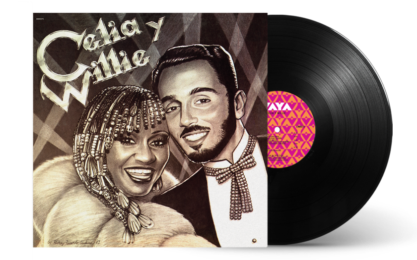 Esta es la portada del álbum "Celia y Willie" (1981), que cuenta ahora con una nueva edición.