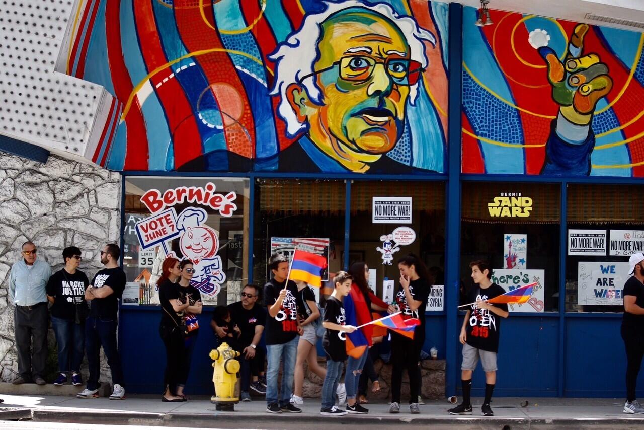 Armenian genocide anniversary march